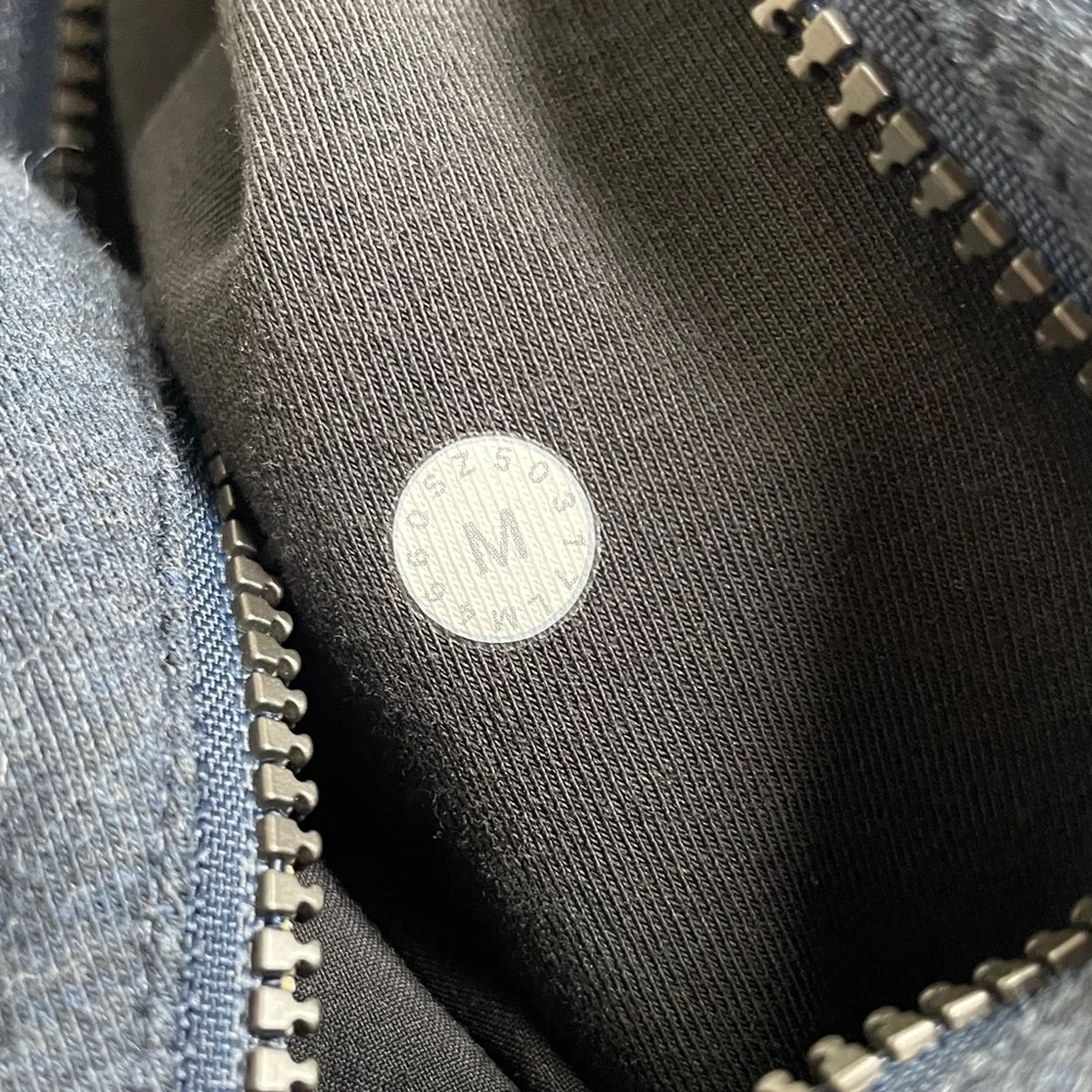 Lululemon Men's Cross Cut Hoodie Heathered Inkwell Size M